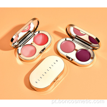 Paleta de base creme blush duplo